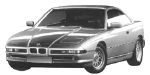 BMW E31 B1041 Fault Code